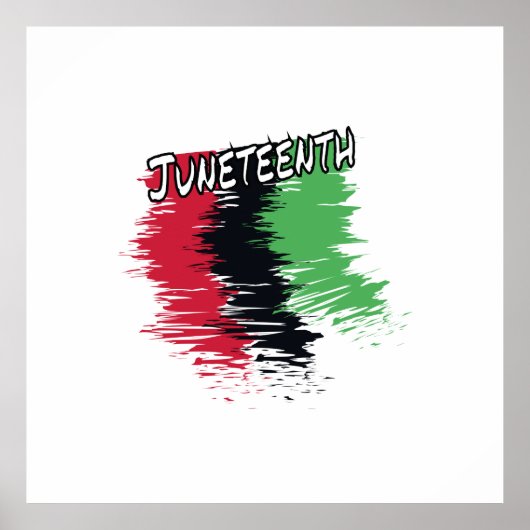 Junetetiende Poster (Voorkant)