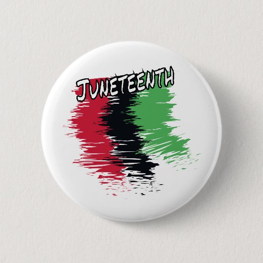 Junetetiende Ronde Button 5,7 Cm (Voorkant)
