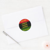 Junetetiende Ronde Sticker (Envelop)