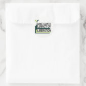 Junetetiende Ronde Sticker (Tas)