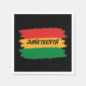 Junetetiende Servet (Voorkant)