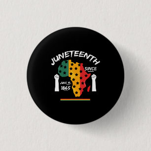 Junetetiende sinds 19 juni 1865 T-shirt Vrij Ish Ronde Button 3,2 Cm