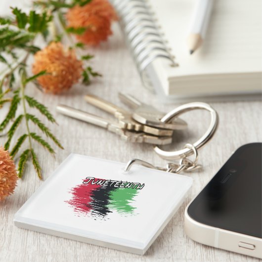 Junetetiende Sleutelhanger (Voorkant Rechts)