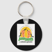 Junetetiende Sleutelhanger (Voorkant)