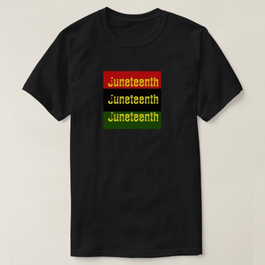 Junetetiende T-shirt (Design voorkant)