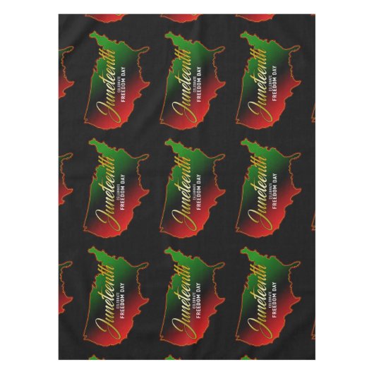 Junetetiende Tafelkleed (Voorkant)