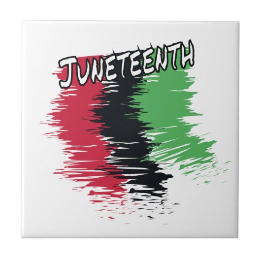 Junetetiende Tegeltje (Voorkant)