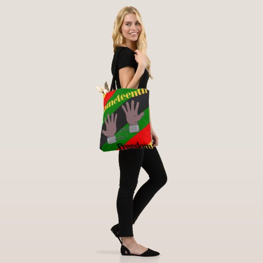 Junetetiende Tote Bag (Op model)