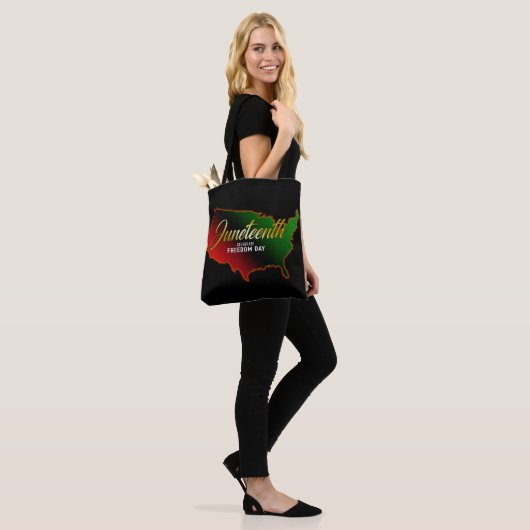Junetetiende Tote Bag (Op model)