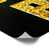 Junetetiende Unapologetisch zwart afrikaans-amerik Poster (Hoek)