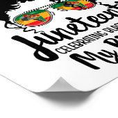 Junetetiende verjaardag van de zwarte vrijheid Mij Poster (Hoek)