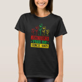 Junetetiende vrije Ish sinds 1865 Afrikaanse Ameri T-shirt (Voorkant)