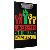 Junetetiende Word Art Pan Africa Colours Klembord (Rechts)