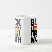 Junetetiende zwarte geschiedenismaand koffiemok (Center)