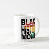 Junetetiende zwarte geschiedenismaand koffiemok (Voorkant rechts)