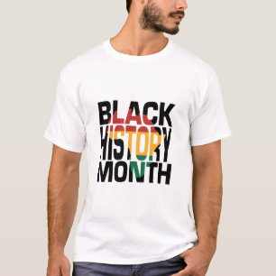 Junetetiende zwarte geschiedenismaand t-shirt