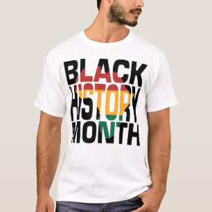 Junetetiende zwarte geschiedenismaand t-shirt