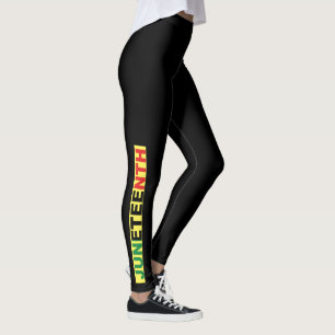 Junetetiende Zwarte Onafhankelijkheidsdag Leggings