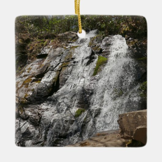Juney Whank Falls at Smoky Mountains Keramisch Ornament (Voorkant)