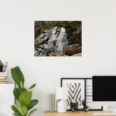 Juney Whank Falls in de Smoky Mountains Poster (Thuiskantoor)