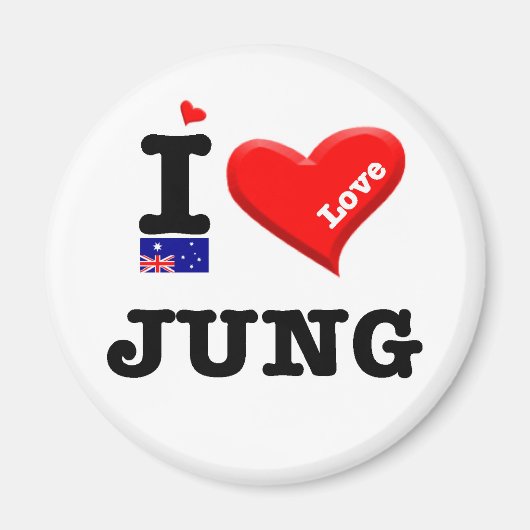 JUNG - I Love Magneet (Voorkant)
