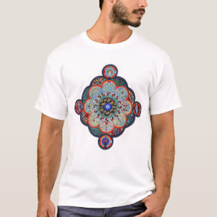 Jung Mandala Shirt voor Mannen