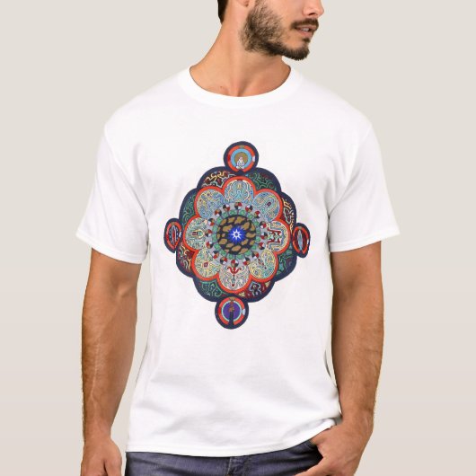 Jung Mandala Shirt voor Mannen (Voorkant)