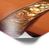 Junge Königin Cleopatra Farbige Porträtkunst Foto Afdruk (Hoek)