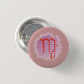 Jungfrau 23. August bis 23. Buttonnen van septembe Ronde Button 3,2 Cm (Voorkant /achterkant)