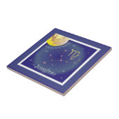 Jungfrau 23. August bis 23. September Fotofliese Tegeltje (Zijkant)