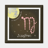 Jungfrau 23. August bis 23. September Magnet (Voorkant)