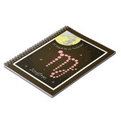 Jungfrau 23. August bis 23. September Notizheft Notitieboek (Linkerzijde)