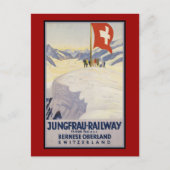Jungfrau-Railway Bernese oberland Briefkaart (Voorkant)