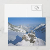 Jungfraujoch, de top van Europa Briefkaart (Voorkant / Achterkant)