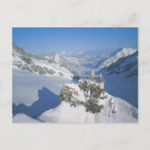 Jungfraujoch, de top van Europa Briefkaart (Voorkant)