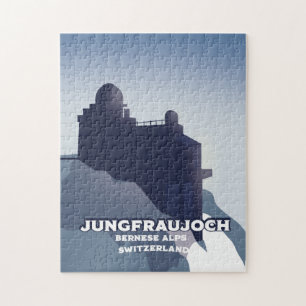 Jungfraujoch, Jungfraujoch Berner Alpen Legpuzzel