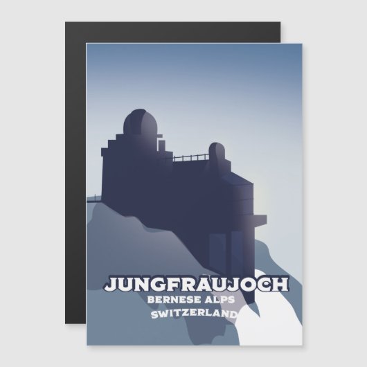 Jungfraujoch, Jungfraujoch Bernese Alps (Voorkant / Achterkant)