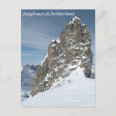 Jungfraujoch,Zwitserland Briefkaart (Voorkant)