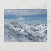 Jungfraujoch,Zwitserland Briefkaart (Voorkant)