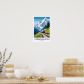 Jungfraujoch Zwitserland Reisprint Poster (Keuken)