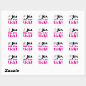 junggesellenabschied / hochzeit ronde sticker (Vel)