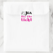 junggesellenabschied / hochzeit ronde sticker (Tas)