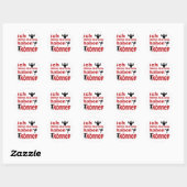 junggesellenabschied / hochzeit ronde sticker (Vel)
