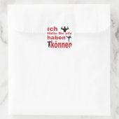 junggesellenabschied / hochzeit ronde sticker (Tas)