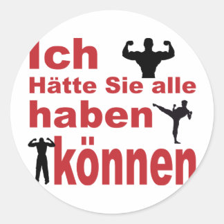 junggesellenabschied / hochzeit ronde sticker