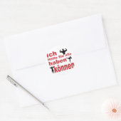 junggesellenabschied / hochzeit ronde sticker (Envelop)