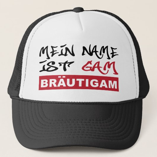 junggesellenabschied / hochzeit trucker pet (Voorkant)