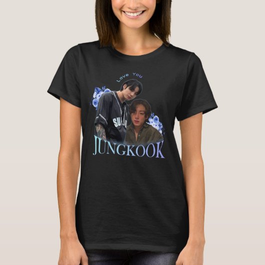 Jungkook jk 2023 t-shirt (Voorkant)