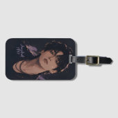 Jungkook kunst bagagelabel (Voorkant (horizontaal))