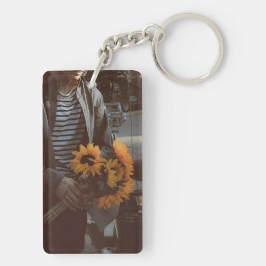 Jungkook Sleutelhanger esthetisch (achterkant)